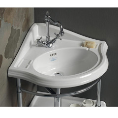 Раковина угловая SIMAS ARCADE AR 884 bia 1 hole