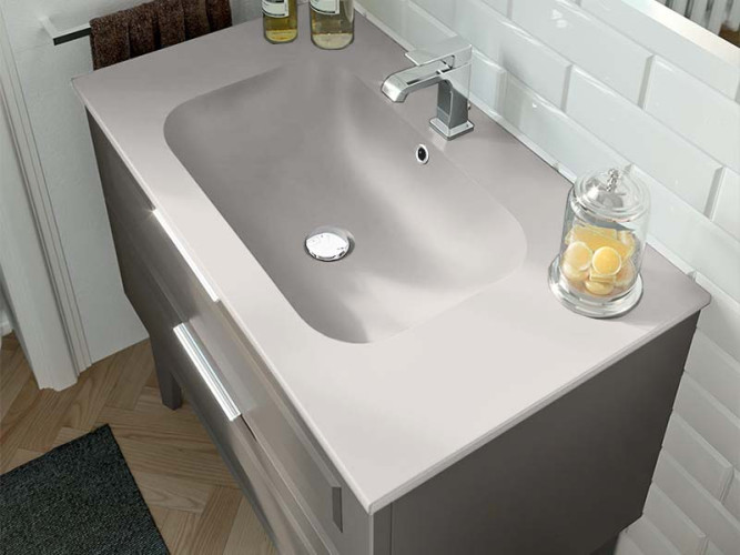 Раковина на тумбу BERLONI BAGNO SUITE  LAVQADINCXR55 110