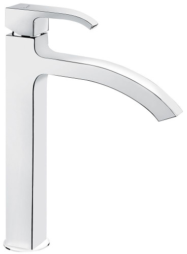 Emmevi Niagara, однорычажный кухонный смеситель с поворотным изливом, без донного клапана, цвет хром