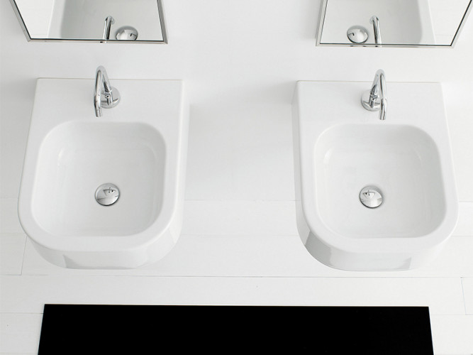 Раковина накладная/  подвесная Scarabeo NEXT 8047/B