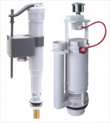 Арматура ViEiR для бачка с клапаном 1/2 (УНИВЕР. 2 кн) (16/1шт)