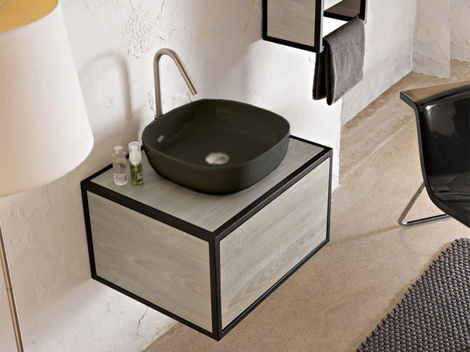 Раковина накладная Scarabeo GLAM 1806/37