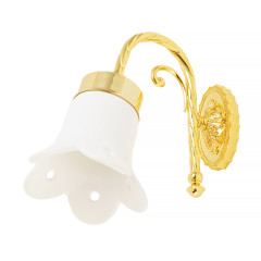 Светильник настенный, керамика/золото Migliore Edera