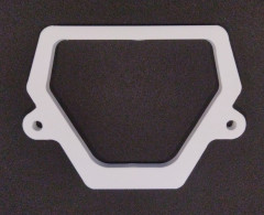 Прокладка между бачком и унитазом (ТРАПЕЦ.) БЕЛАЯ (50/5шт)