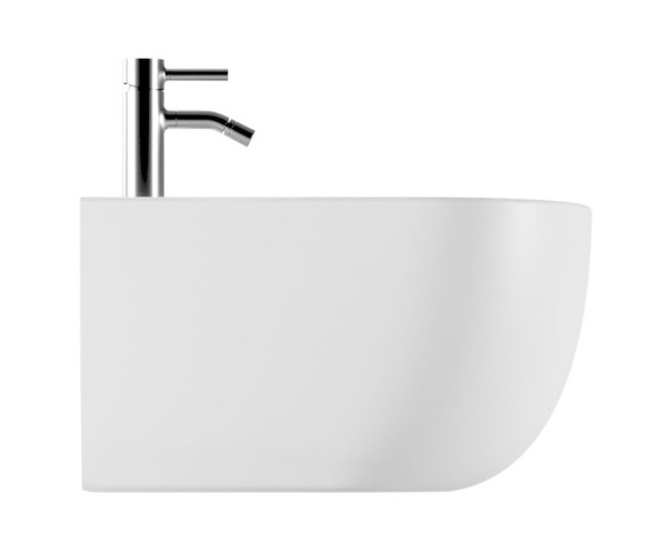 Alice Unica 50, подвесное биде c крепежом fix10, 50x35 см, цвет белый глянцевый