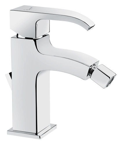 Emmevi Niagara, однорычажный смеситель для биде с донным клапаном, цвет белый матовый