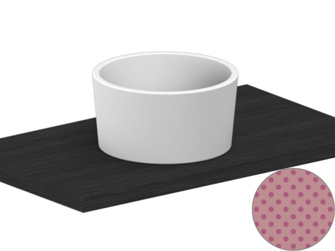 Раковина накладная Scarabeo BUCKET 8807/SER