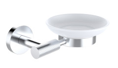 5503 Мыльница нас., стеклянная (ХРОМ) ViEiR  (24/1шт)