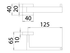 Держатель туалетной бумаги MAMOLI ACCESSORI BAGNO 6100001