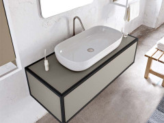 Держатель раковины навесной Scarabeo FRAME 1832/NROP/91