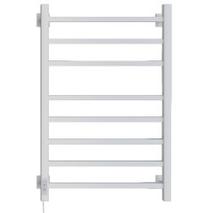 Полотенцесушитель Электрич.кабельный Ника STEP-2 80/50 RAL9016 белый матовый левый тэн