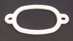 Прокладка между бачком и унитазом (ОВАЛ.) БЕЛАЯ VanFlex (50/5шт)
