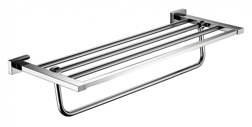 5019 Полотенцедержатель двойной  (ХРОМ) ViEiR  (10/1шт)