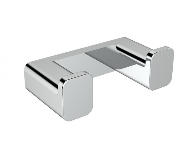 5202 Крючок двойной для полотенец (ХРОМ) ViEiR  (150/1шт)