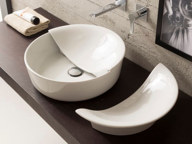 Раковина накладная Scarabeo MIZU 9001