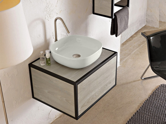 Раковина накладная Scarabeo GLAM 1806/41