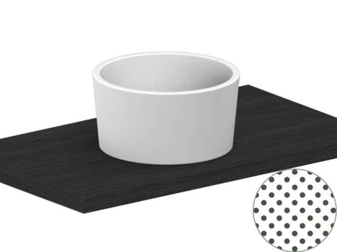 Раковина накладная Scarabeo BUCKET 8807/SEV