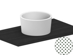 Раковина накладная Scarabeo BUCKET 8807/SEV