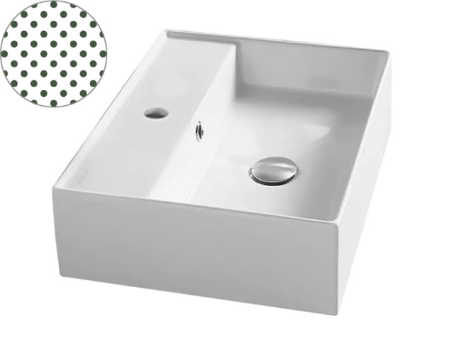 Раковина накладная Scarabeo TEOREMA 2.0 5112/SEV