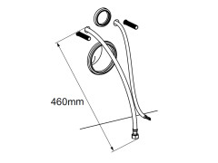 Переходное колено TOTO КОМПЛЕКТУЮЩИЕ VRT0300