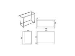 Консоль Scarabeo SOLID 2901/GRG