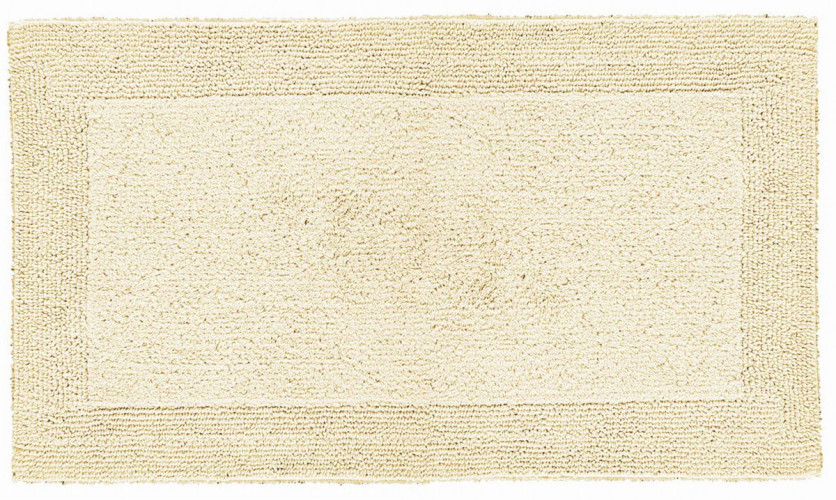 Batex Duo Flor, двухсторонний прямоугольный коврик из 100% хлопка, размер 80x160 см, цвет натуральный