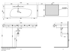 Раковина подвесная/ накладная CIELO ENJOY EJLS120 PM