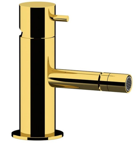 Daniel Tokyo, однорычажный смеситель для биде с донным клапаном, цвет золото