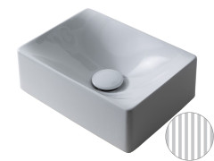 Раковина накладная Scarabeo SOFT-HUNG-CUBE 1503/RENT