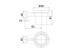 Стакан MAMOLI ACCESSORI BAGNO 6140001