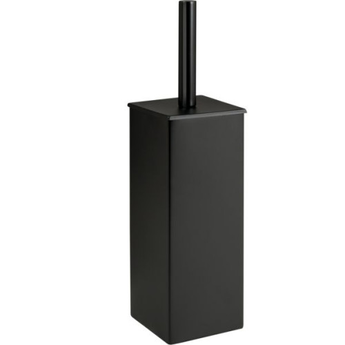 Gedy Teseo, напольный металлический ёрш, цвет черный матовый