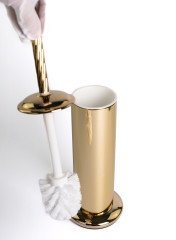 Stil Haus Giunone, напольный металлический ёрш, цвет золото