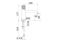 Смеситель для раковины MAMOLI PICO LUX 4383S170B00P