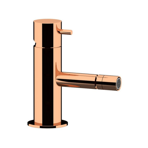 Daniel Tokyo, однорычажный смеситель для биде с донным клапаном, цвет розовое золото