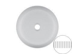 Раковина накладная Scarabeo GLAM 1807/RRNT