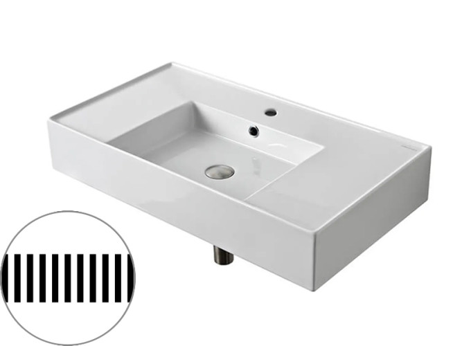 Раковина накладная/ подвесная Scarabeo TEOREMA 2.0 5123/RENR