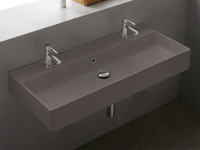 Раковина накладная/ подвесная Scarabeo TEOREMA 2.0 5106/R-100B/52