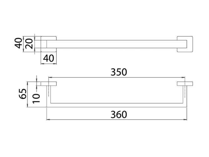 Полотенцедержатель MAMOLI ACCESSORI BAGNO 6120001