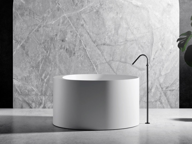 Ванна отдельностоящая RELAX DESIGN CIRCULAR LX01 opac