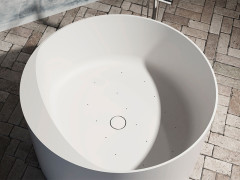 Ванна отдельностоящая RELAX DESIGN CIRCULAR LX01 opac