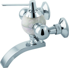 Mariner Perle, однорычажный смеситель для ванны, цвет белый