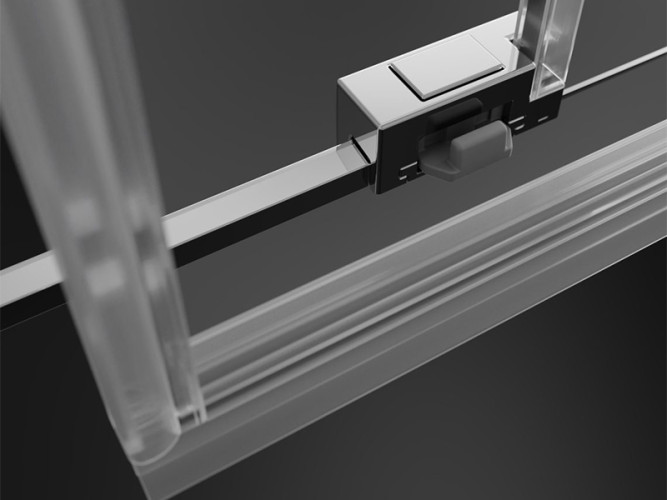 Раздвижные душевые двери в нишу RADAWAY IDEA 387129-01-01