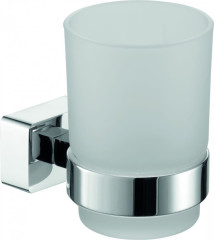 Sanibano Argos, настенный стеклянный стакан, цвет хром