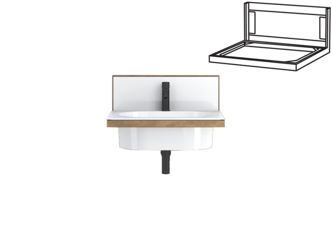 Консоль для раковины CIELO ELLE  ELSTOSP BZ