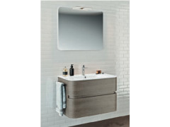 Тумба со стеклянной раковиной BERLONI BAGNO FLY FLYBA2C001CXS2/1416