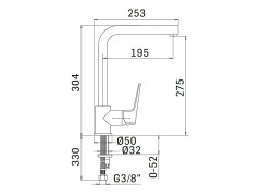 Смеситель для кухни MAMOLI SPARTACO 790907029001