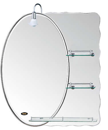 705 Зеркало с полкой 700*500 POTATO (8/1шт)