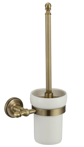 31090-D Ершик настенный стекло (БРОНЗА)  GANZER (10/1шт)