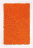 Batex Hair, двухсторонний квадратный коврик из 100% хлопка, размер 55x55 см, цвет оранжевый