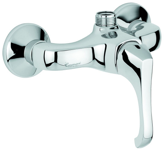 Emmevi Ares, однорычажный смеситель для душа, с подключением для колонны, цвет золото